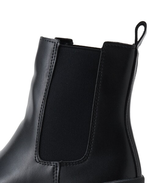 cs T&P（シーエスティーアンドピー）の「厚底スニーカーソールサイドゴアブーツ csT&P（ブーツ・レディース・ブラック・S/M/L/LL）」の9枚目の写真