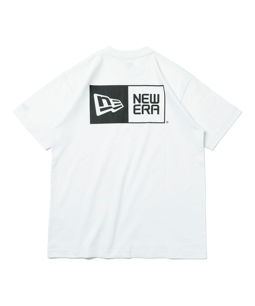 NEW ERA（ニューエラ）の「ニューエラ 半袖 Tシャツ ボックスロゴ（Tシャツ/カットソー・メンズ・ホワイト/ブラック/グリーン/ベージュ・XL/L/M/XXL/S）」の5枚目の写真