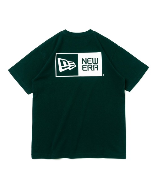 NEW ERA（ニューエラ）の「ニューエラ 半袖 Tシャツ ボックスロゴ（Tシャツ/カットソー・メンズ・ホワイト/ブラック/グリーン/ベージュ・XL/L/M/XXL/S）」の6枚目の写真