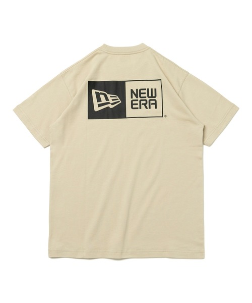 NEW ERA（ニューエラ）の「ニューエラ 半袖 Tシャツ ボックスロゴ（Tシャツ/カットソー・メンズ・ホワイト/ブラック/グリーン/ベージュ・XL/L/M/XXL/S）」の7枚目の写真
