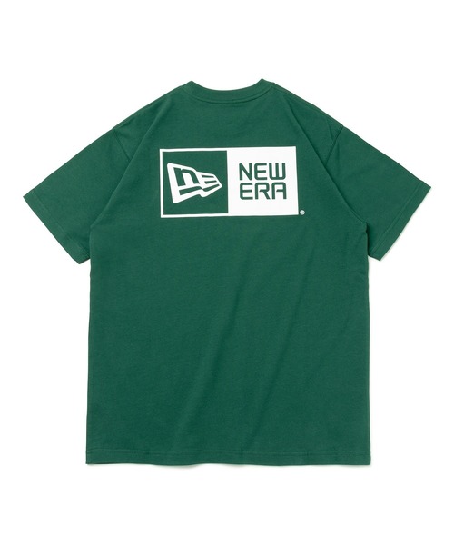 NEW ERA（ニューエラ）の「ニューエラ 半袖 Tシャツ ボックスロゴ（Tシャツ/カットソー・メンズ・ホワイト/ブラック/グリーン/ベージュ・XL/L/M/XXL/S）」の9枚目の写真