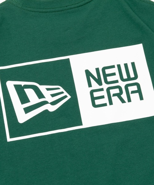 NEW ERA（ニューエラ）の「ニューエラ 半袖 Tシャツ ボックスロゴ（Tシャツ/カットソー・メンズ・ホワイト/ブラック/グリーン/ベージュ・XL/L/M/XXL/S）」の10枚目の写真