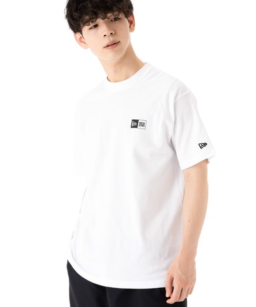 NEW ERA（ニューエラ）の「ニューエラ 半袖 Tシャツ ボックスロゴ（Tシャツ/カットソー・メンズ・ホワイト/ブラック/グリーン/ベージュ・XL/L/M/XXL/S）」の19枚目の写真