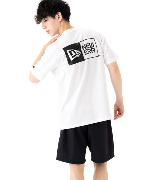 NEW ERA（ニューエラ）の「ニューエラ 半袖 Tシャツ ボックスロゴ（Tシャツ/カットソー・メンズ・ホワイト/ブラック/グリーン/ベージュ・XL/L/M/XXL/S）」の17枚目の写真
