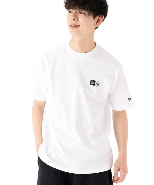 NEW ERA（ニューエラ）の「ニューエラ 半袖 Tシャツ ボックスロゴ（Tシャツ/カットソー・メンズ・ホワイト/ブラック/グリーン/ベージュ・XL/L/M/XXL/S）」の20枚目の写真