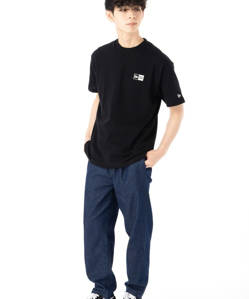 NEW ERA（ニューエラ）の「ニューエラ 半袖 Tシャツ ボックスロゴ（Tシャツ/カットソー・メンズ・ホワイト/ブラック/グリーン/ベージュ・XL/L/M/XXL/S）」の12枚目の写真