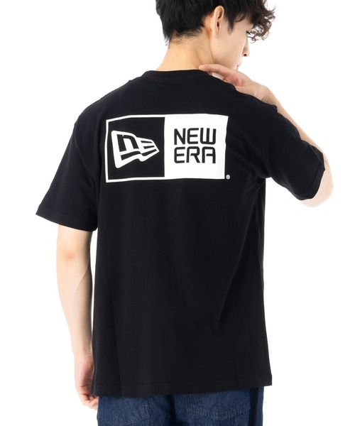 NEW ERA（ニューエラ）の「ニューエラ 半袖 Tシャツ ボックスロゴ（Tシャツ/カットソー・メンズ・ホワイト/ブラック/グリーン/ベージュ・XL/L/M/XXL/S）」の13枚目の写真