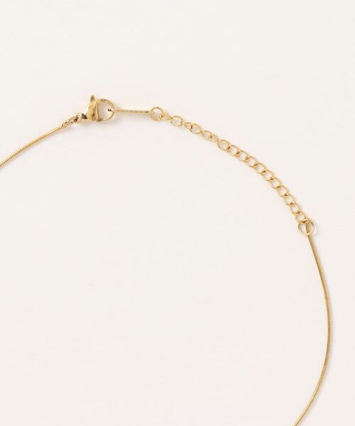 calmila(カルミラ)の「金属アレルギー対応 ボリュームカーブモチーフステンレスネックレス(ネックレス・レディース・シルバー/ゴールド・FREE)」の12枚目の写真
