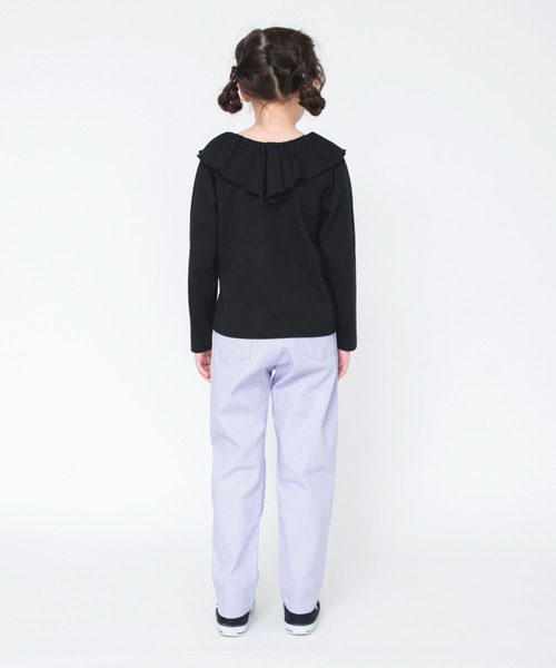 BRANSHES(ブランシェス)の「【マカロンパンツ】テーパードシルエットロングパンツ(その他パンツ・キッズ・ピンク/キナリ/ネイビー/ブラック/アイボリー/ピンクベージュ/ラベンダー/ライム・100/110/120/130/140/90/150/160)」の20枚目の写真