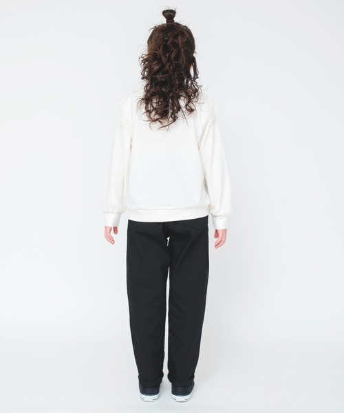 BRANSHES(ブランシェス)の「【マカロンパンツ】テーパードシルエットロングパンツ(その他パンツ・キッズ・ピンク/キナリ/ネイビー/ブラック/アイボリー/ピンクベージュ/ラベンダー/ライム・100/110/120/130/140/90/150/160)」の18枚目の写真