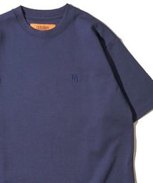 【UNIVERSAL OVERALL】別注 リラックスフィット 刺繍 ポンチ半袖Tシャツ