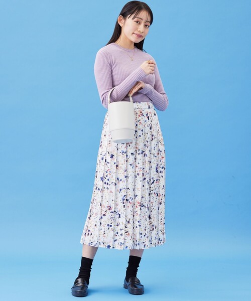 ANEVER(アンエバー)の「洗える【NEW SEDUM】プリーツ スカート(スカート・レディース・ホワイト系/ブラック系・38)」の6枚目の写真