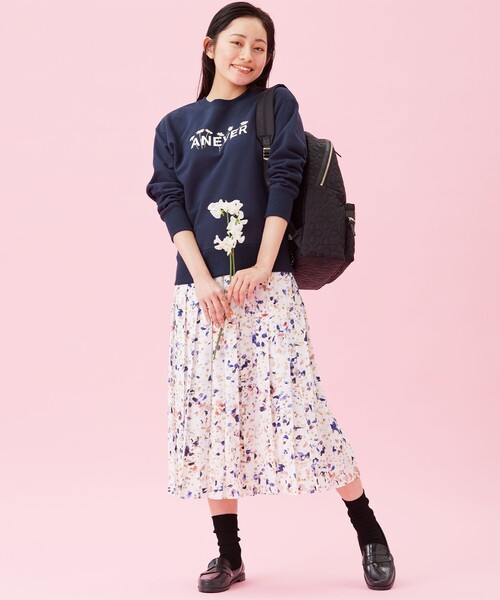 ANEVER(アンエバー)の「洗える【NEW SEDUM】プリーツ スカート(スカート・レディース・ホワイト系/ブラック系・38)」の12枚目の写真