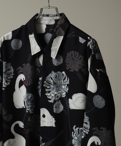 ブラウス シャツ 152728：orion×ScoLar リゾート柄シャツ レディース 152728：orion×ScoLar リゾート柄シャツ（シャツ/ブラウス