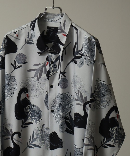 抜群の存在感】 Christian Dior 花柄 シャツ 長袖 クラシック 【公式通販】