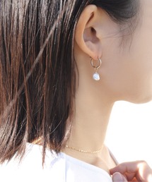 anq.（アンク）の「「anq.」K10/GF  天然石チャーム（チャーム）」