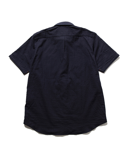 BEAMS(ビームス)の「BEAMS / ダブルガーゼ カザリステッチ ミニレギュラー 半袖 シャツ(シャツ/ブラウス・メンズ・ブルー系その他/ネイビー/ホワイト・LARGE/MEDIUM/SMALL/X-LARGE)」の13枚目の写真