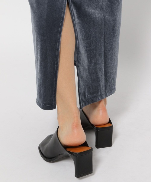 LEPSIM（レプシィム）の「【FOR I SERIES】ベロアキャミワンピース