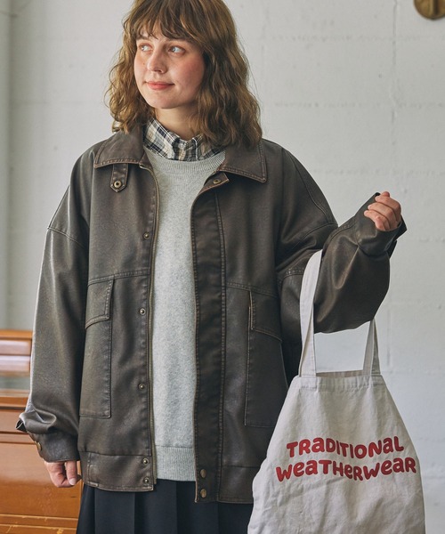 セール】比翼デザインヴィンテージライク オーバーサイズ