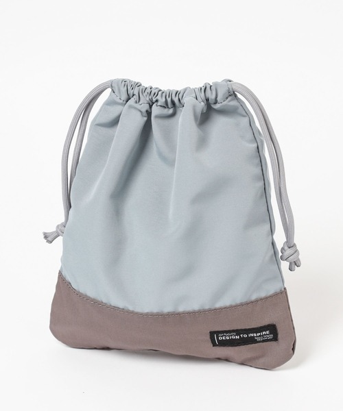 GLOBAL WORK（グローバルワーク）の「洗えるスクール／巾着M/182246（エコバッグ/サブバッグ・キッズ・ブルー系その他/ライトパープル/ライトブルー/ブラック/その他/グレー系その他/ミント・FREE）」の5枚目の写真