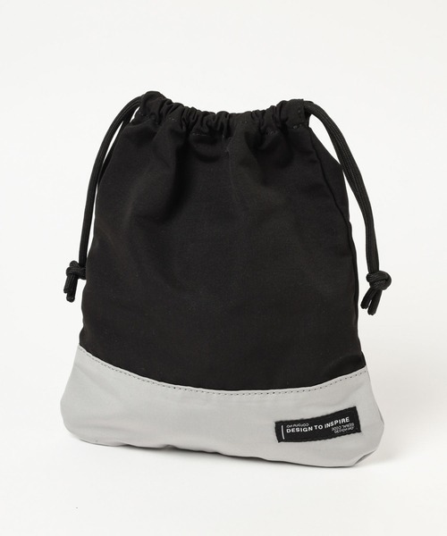 GLOBAL WORK（グローバルワーク）の「洗えるスクール／巾着M/182246（エコバッグ/サブバッグ・キッズ・ブルー系その他/ライトパープル/ライトブルー/ブラック/その他/グレー系その他/ミント・FREE）」の2枚目の写真