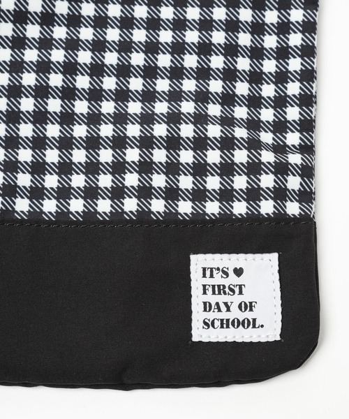 GLOBAL WORK（グローバルワーク）の「洗えるスクール／巾着M/182246（エコバッグ/サブバッグ・キッズ・ブルー系その他/ライトパープル/ライトブルー/ブラック/その他/グレー系その他/ミント・FREE）」の11枚目の写真