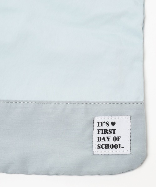 GLOBAL WORK（グローバルワーク）の「洗えるスクール／巾着M/182246（エコバッグ/サブバッグ・キッズ・ブルー系その他/ライトパープル/ライトブルー/ブラック/その他/グレー系その他/ミント・FREE）」の15枚目の写真