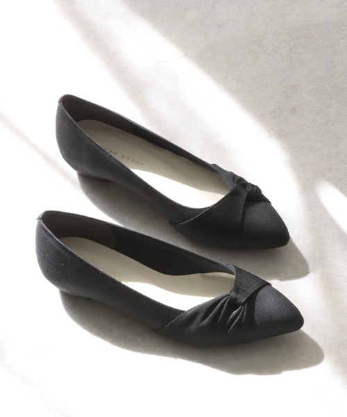 JELLY BEANS（ジェリービーンズ）の「サイドターバンモールドソールパンプス【Made in Japan】 (12519021)JELLY BEANS(ジェリービーンズ)（パンプス