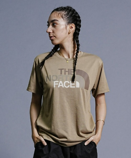 THE NORTH FACE(ザノースフェイス)の「THE NORTH FACE/ザ・ノース・フェイス フロントロゴ/ショートスリーブ/カラフルロゴTシャツ NTW32353(Tシャツ/カットソー・レディース・ホワイト/ベージュ/ブラック/ブルー/オレンジ・XL/L)」の4枚目の写真