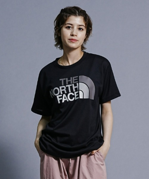 THE NORTH FACE(ザノースフェイス)の「THE NORTH FACE/ザ・ノース・フェイス フロントロゴ/ショートスリーブ/カラフルロゴTシャツ NTW32353(Tシャツ/カットソー・レディース・ホワイト/ベージュ/ブラック/ブルー/オレンジ・XL/L)」の3枚目の写真