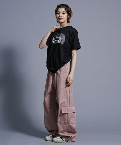 THE NORTH FACE(ザノースフェイス)の「THE NORTH FACE/ザ・ノース・フェイス フロントロゴ/ショートスリーブ/カラフルロゴTシャツ NTW32353(Tシャツ/カットソー・レディース・ホワイト/ベージュ/ブラック/ブルー/オレンジ・XL/L)」の12枚目の写真