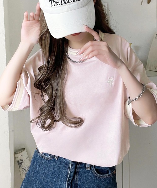 Tシャツ・カットソー JEJIA SS23 JK SHIRT (JDPS23SR11_0124671467) JEJIA SS23 JK SHIRT (JDPS23SR11_0124671467) (Tシャツ
