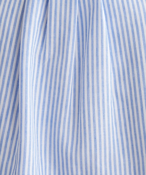 ikka（イッカ）の「リネン混長袖シャツ（シャツ/ブラウス・レディース・グリーン/ブルー/オフホワイト/チャコールグレー/オレンジ/ホワイト・M/L/S）」の16枚目の写真