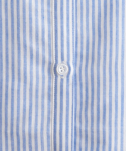 ikka（イッカ）の「リネン混長袖シャツ（シャツ/ブラウス・レディース・グリーン/ブルー/オフホワイト/チャコールグレー/オレンジ/ホワイト・M/L/S）」の11枚目の写真