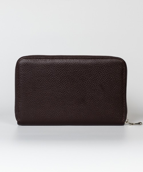 QUEENHEAD（クイーンヘッド）の「スキミング防止 レザー通帳ケース（パスポートケース・レディース・ゴールド/ミント/モカ/コーラルピンク/ダークブラウン/ブラウン/スモークピンク/グレイッシュベージュ/アイボリー/ブラック/グレー/グレイッシュブルー・FREE）」の18枚目の写真