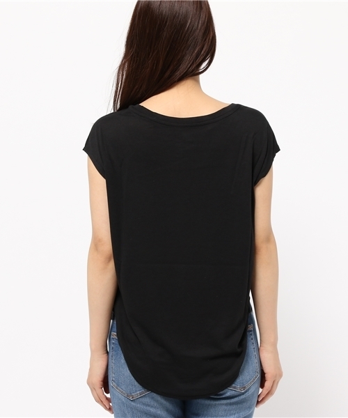 NIKE（ナイキ）の「BY MORE NIKE SIGNAL  Tシャツ（Tシャツ/カットソー・レディース・ホワイト/ブラック/グレー・MEDIUM）」の9枚目の写真