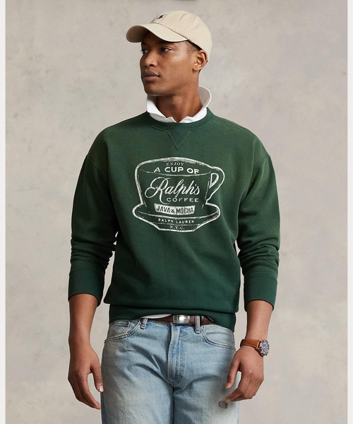 Ralph's Coffee クルーネックスウェットシャツ Ralph's Coffee クルーネック スウェットシャツ（スウェット