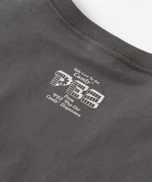 make a ray!（メイク ア レイ！）の「【PEZ/ペッツ】キャラクターキャンディーケース レトロイラストプリント 半袖Tシャツ/ビッグシルエット（Tシャツ/カットソー・レディース・ホワイト/チャコールグレー/オレンジ・XL/M/L）」の11枚目の写真