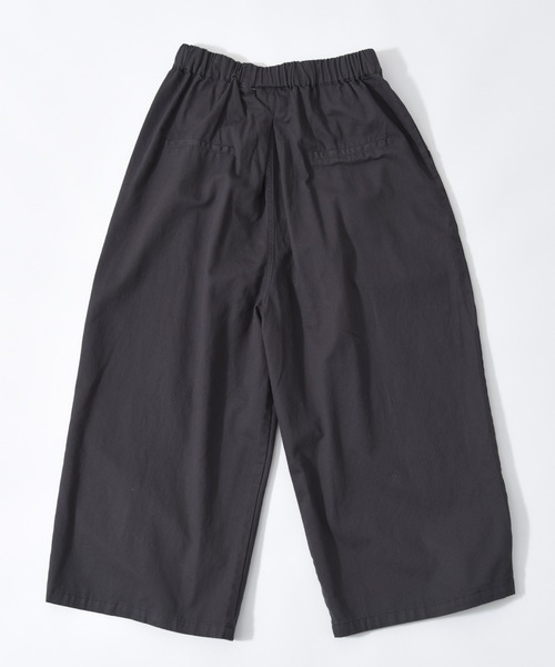 folka（フォルカ）の「3-ワイドパンツ / コットンツイル【folka フォルカ】【UNISEX 男女兼用】（チノパンツ・レディース・ブラウン/スミクロ/ライトベージュ/アイボリー・ONE SIZE）」の9枚目の写真