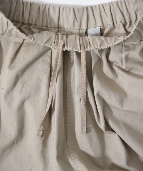 folka（フォルカ）の「3-ワイドパンツ / コットンツイル【folka フォルカ】【UNISEX 男女兼用】（チノパンツ・レディース・ブラウン/スミクロ/ライトベージュ/アイボリー・ONE SIZE）」の13枚目の写真