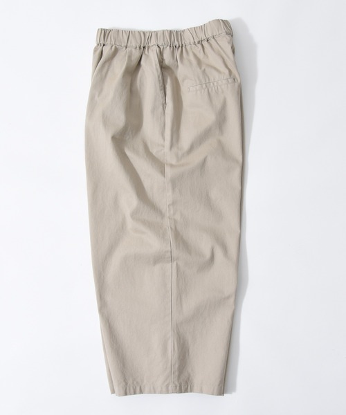 folka（フォルカ）の「3-ワイドパンツ / コットンツイル【folka フォルカ】【UNISEX 男女兼用】（チノパンツ・レディース・ブラウン/スミクロ/ライトベージュ/アイボリー・ONE SIZE）」の15枚目の写真
