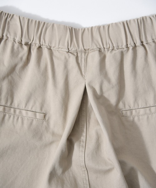 folka（フォルカ）の「3-ワイドパンツ / コットンツイル【folka フォルカ】【UNISEX 男女兼用】（チノパンツ・レディース・ブラウン/スミクロ/ライトベージュ/アイボリー・ONE SIZE）」の19枚目の写真