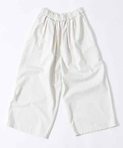 folka（フォルカ）の「3-ワイドパンツ / コットンツイル【folka フォルカ】【UNISEX 男女兼用】（チノパンツ・レディース・ブラウン/スミクロ/ライトベージュ/アイボリー・ONE SIZE）」の21枚目の写真