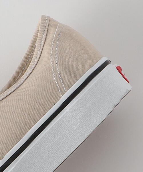VANS（バンズ）の「＜VANS＞AUTHENTIC オーセンティック スニーカー（スニーカー・メンズ・ダークグリーン/ベージュ・26cm/27cm/28cm）」の6枚目の写真
