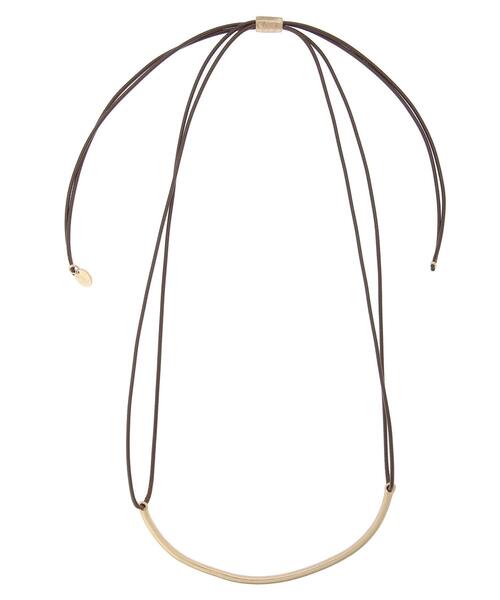 AMERICAN HOLIC（アメリカンホリック）の「ハーフメタルチョーカーネックレス（ネックレス・レディース・ゴールド/シルバー・FREE）」の12枚目の写真