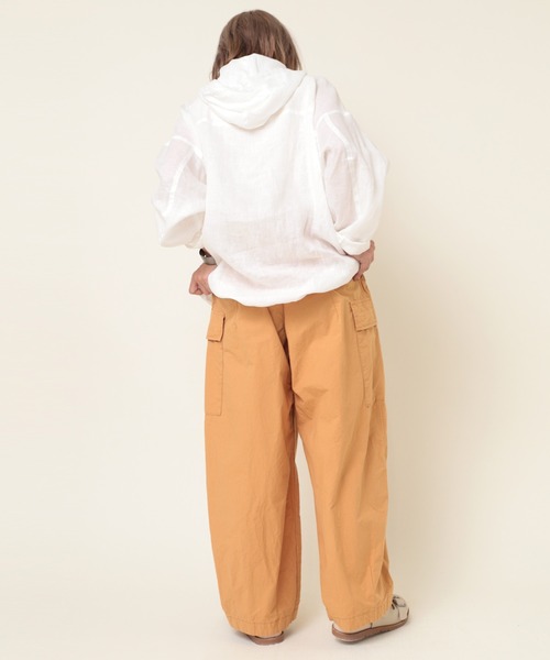 RNA-N（アールエヌエーエヌ）の「R4095 ハイカウントダンプカーゴパンツ（カーゴパンツ・レディース・ブルー/オレンジ/グリーン・MEDIUM）」の13枚目の写真