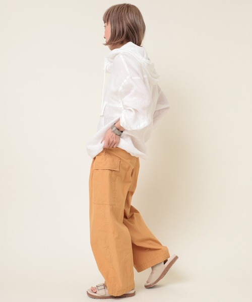 RNA-N（アールエヌエーエヌ）の「R4095 ハイカウントダンプカーゴパンツ（カーゴパンツ・レディース・ブルー/オレンジ/グリーン・MEDIUM）」の22枚目の写真