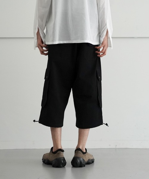 rajabrooke（ラジャブルック）の「rajabrooke KOTTON KARGO PANTS（カーゴパンツ・メンズ・ブラック・M）」の3枚目の写真