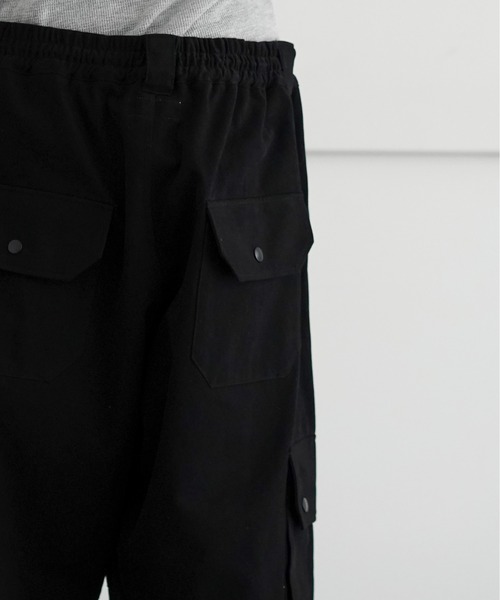 rajabrooke（ラジャブルック）の「rajabrooke KOTTON KARGO PANTS（カーゴパンツ・メンズ・ブラック・M）」の4枚目の写真