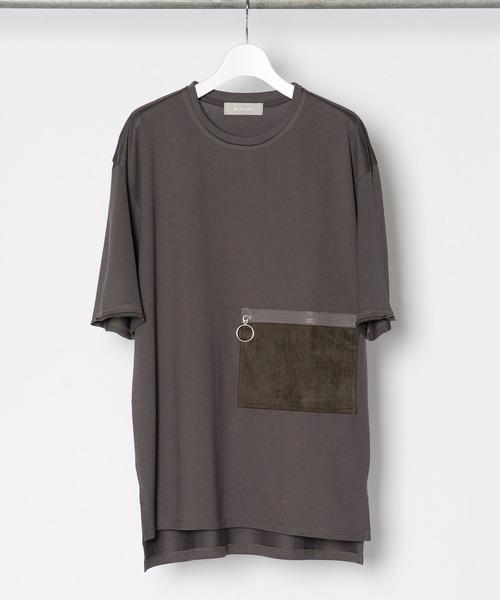 Wizzard(ウィザード)の「Wizzard ウィザード / POCKET T-SHIRT ビッグシルエットポケットTシャツ / WBSCS-CS020(Tシャツ/カットソー・メンズ・チャコールグレー/ブラック/ラベンダー/ホワイト・2/3)」の3枚目の写真